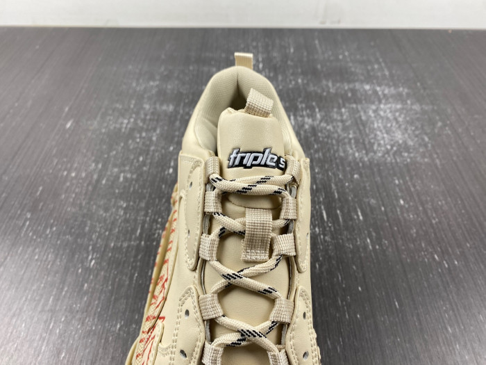 balen triple s beige 536737 w2fay 9016