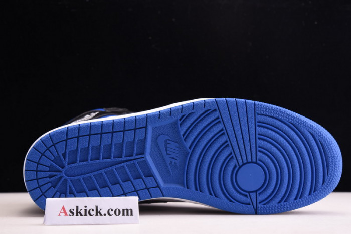 air jordan 1 retro high black game royal 555088-041