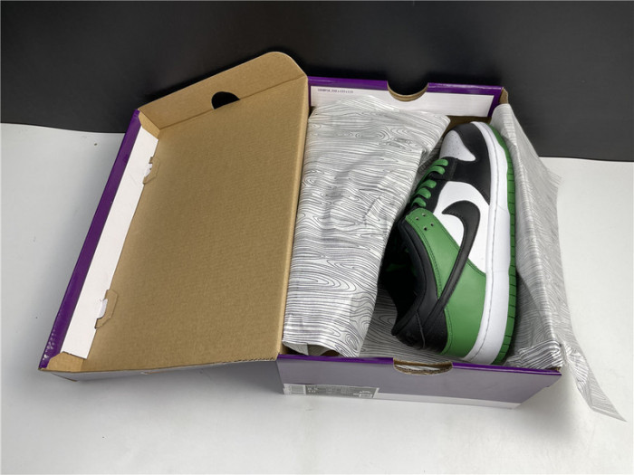 nike sb dunk low classic green bq6817-302