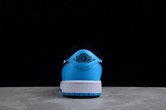 jordan 1 retro low og black dark powder blue cz0790-104