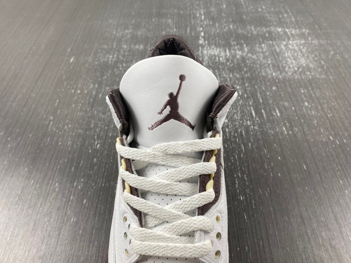 air jordan 3 retro white brown dh3434-113