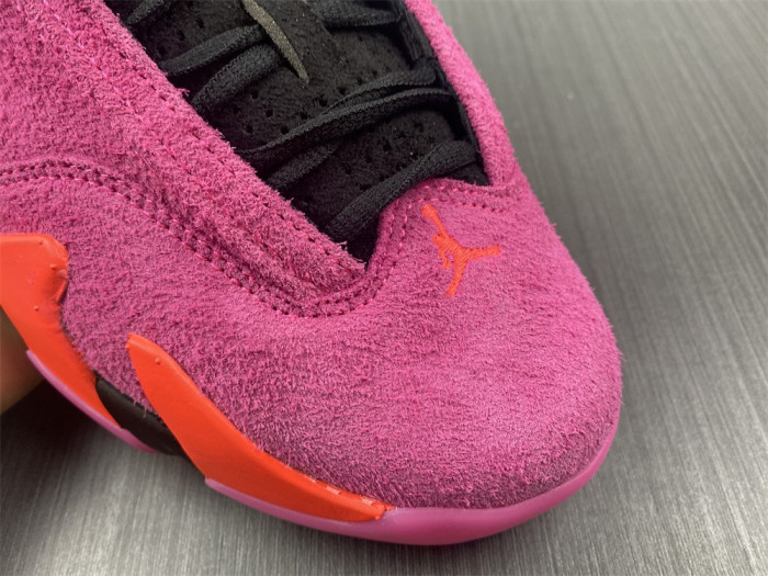 air jordan 14 low wmns “shocking pin” dh4121-600