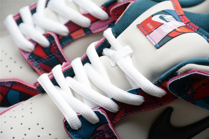 nike sb dunk low pro parra abstract art (2021) dh7695-600
