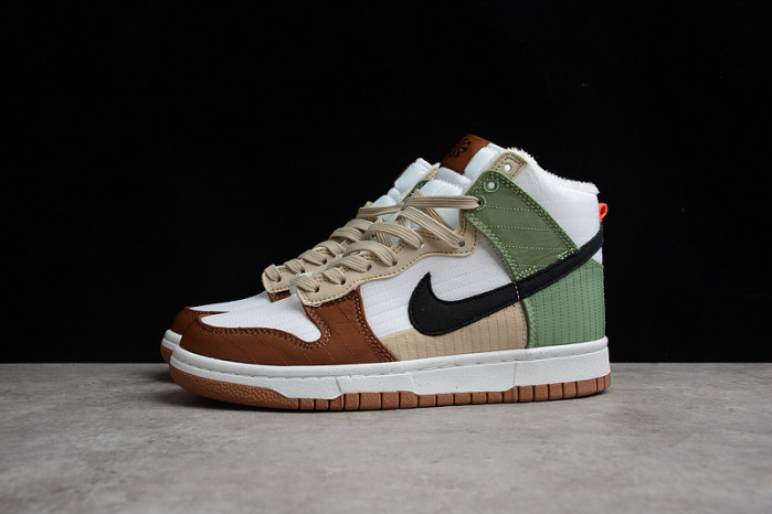 nike dunk high next nature summit white (w) dn9909-100