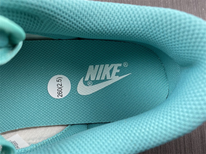 nike dunk low white turquoise dv2190-100