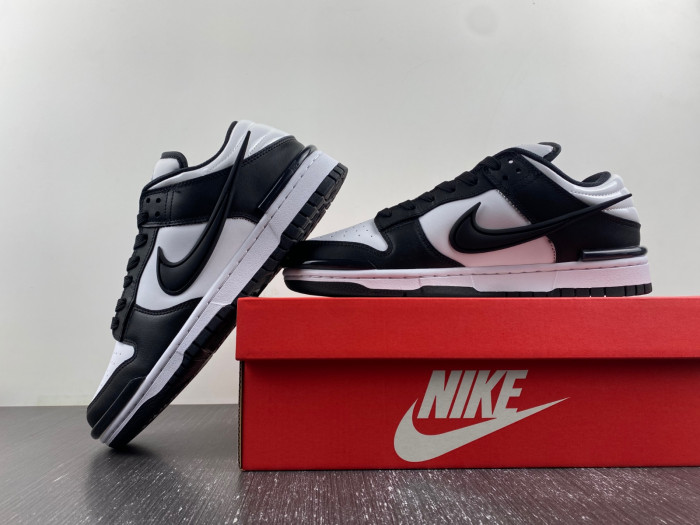 nike dunk low twist panda (women