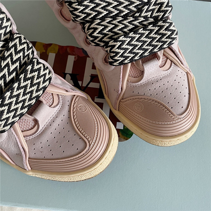 lanv1n leather curb sneakers