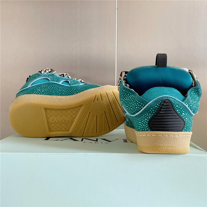 lanv1n leather curb sneakers