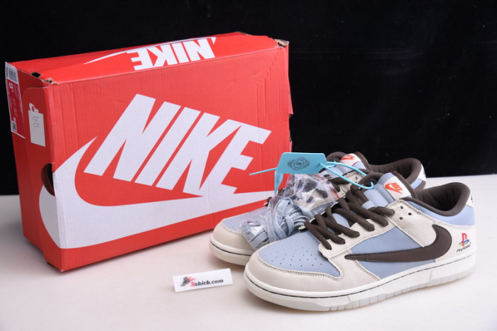 nike dunk low travis scott x playstation cu1726-800
