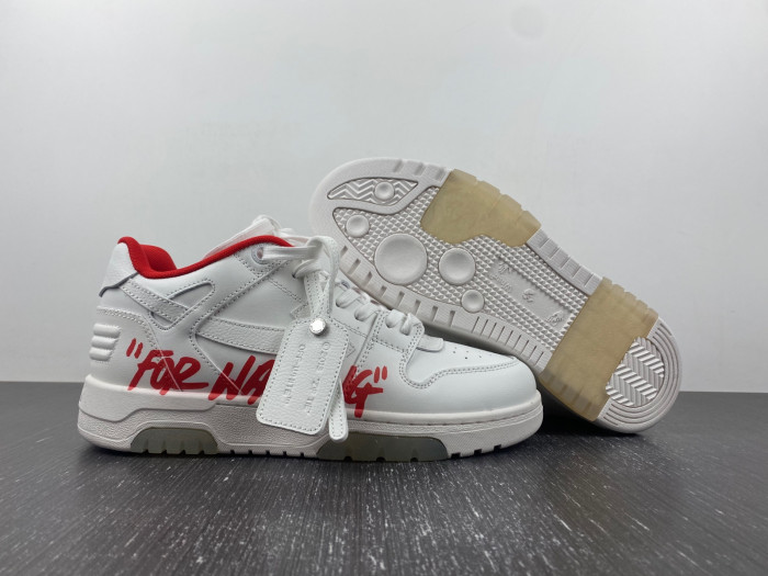of-white out of office low-top sneakers