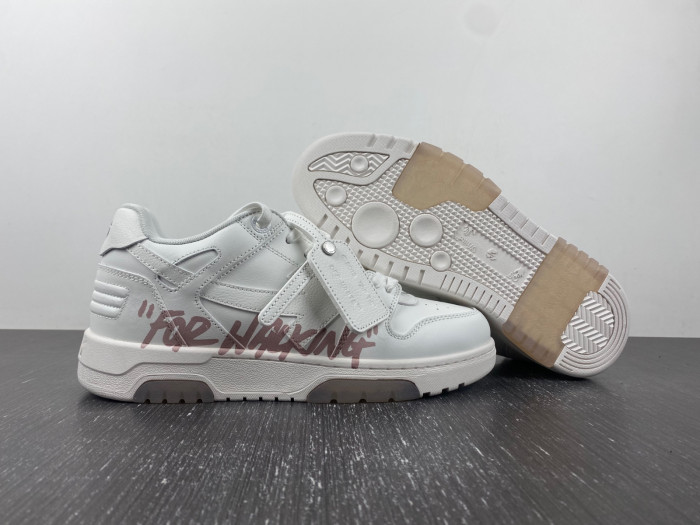of-white out of office low-top sneakers